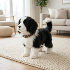 Interactive robot puppy toy