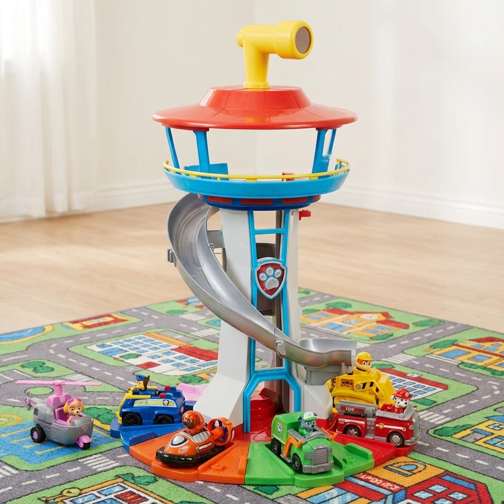 Dog rescue toy playset