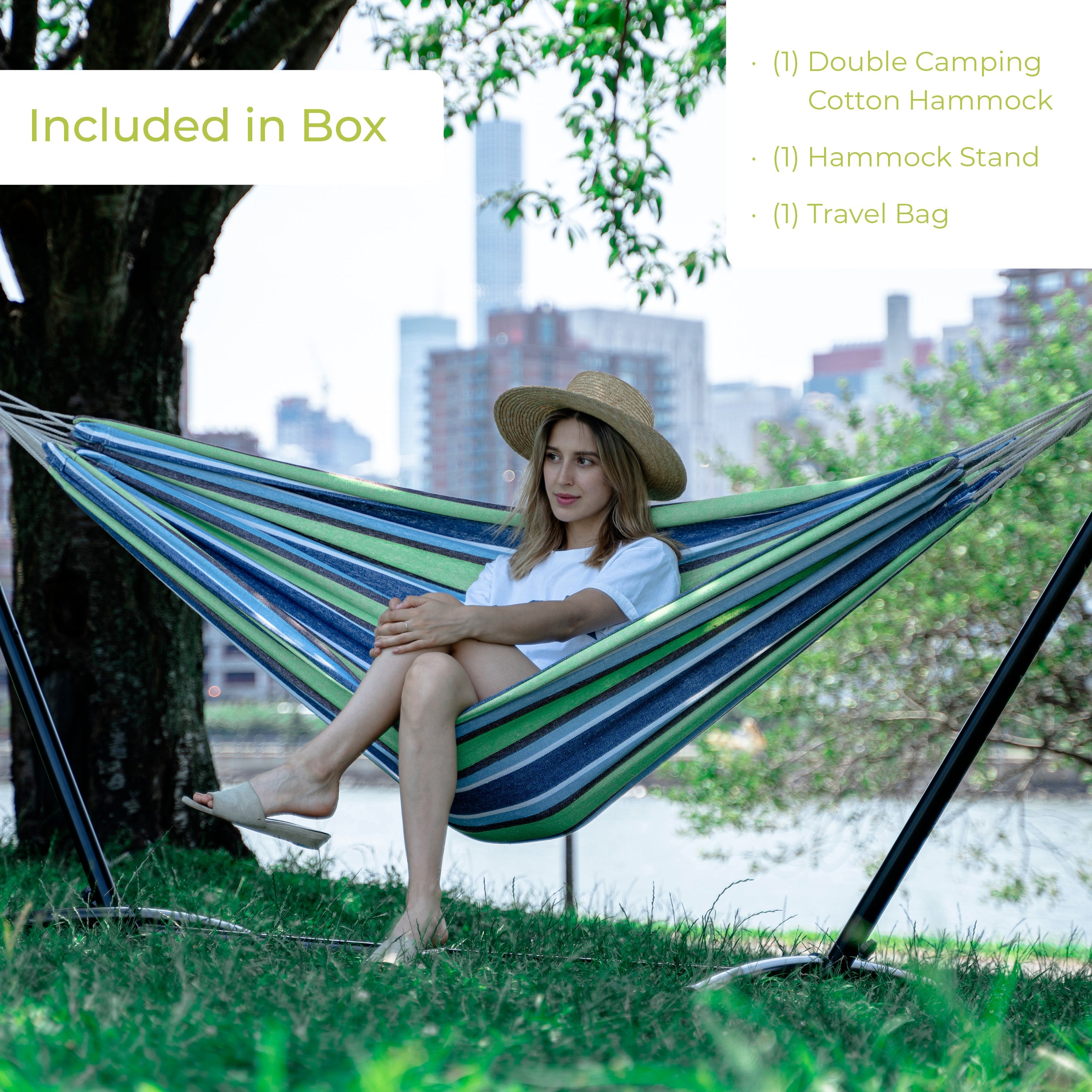 Double hammock fabric pattern