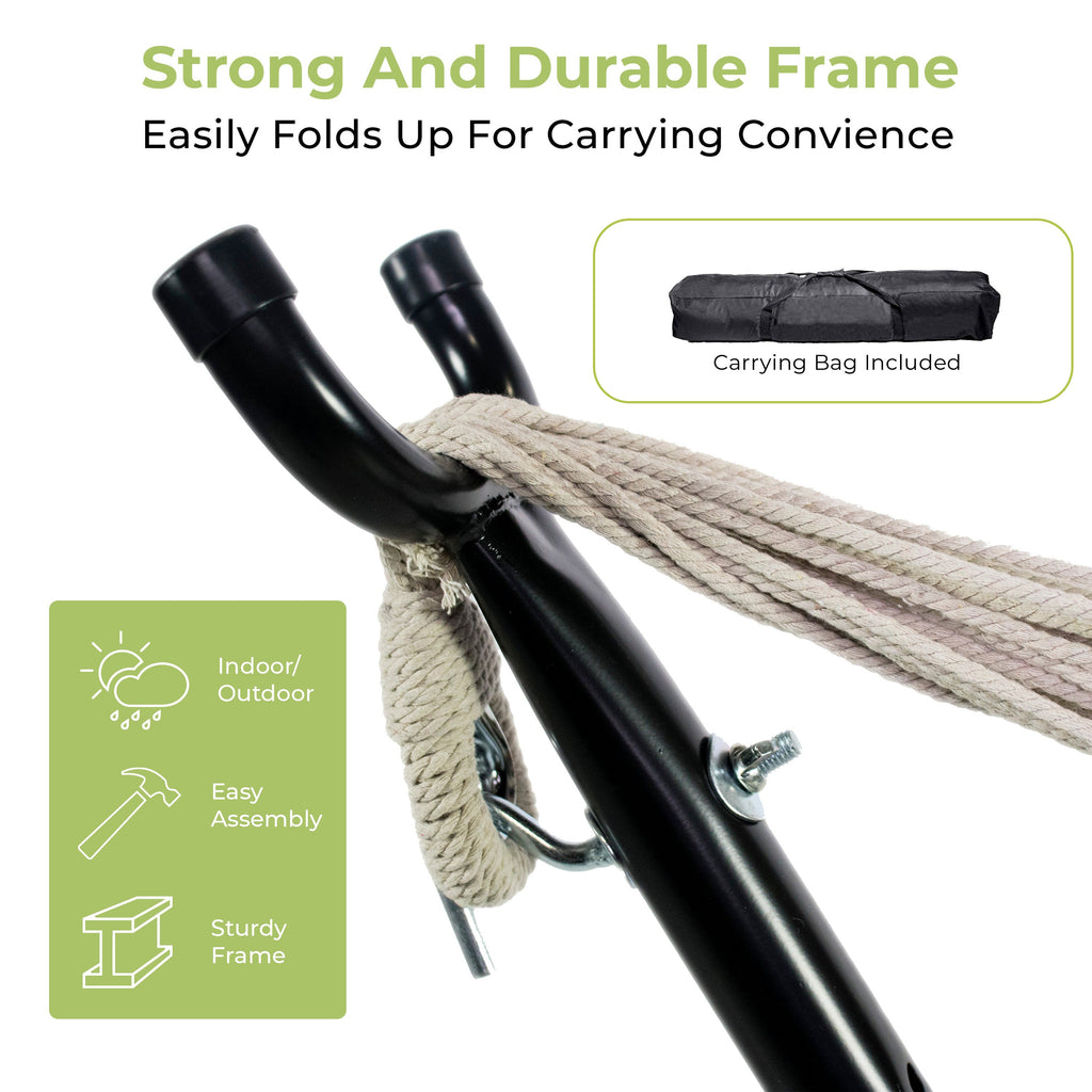 Double hammock side view