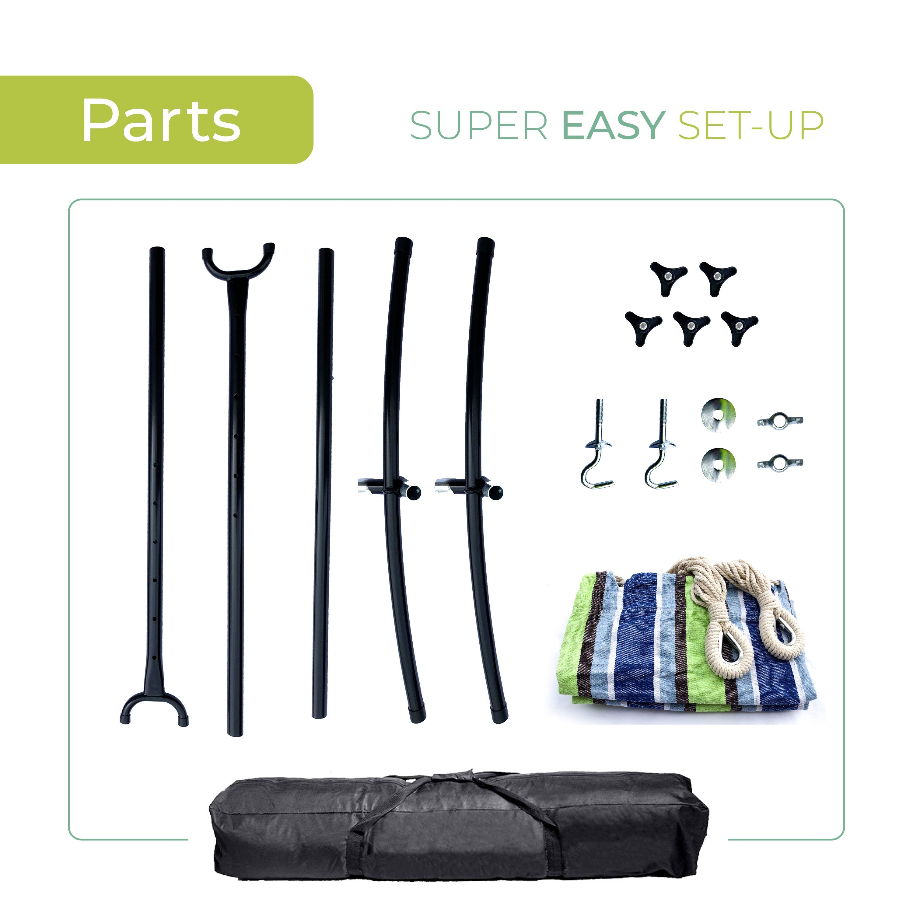 Double hammock carry bag