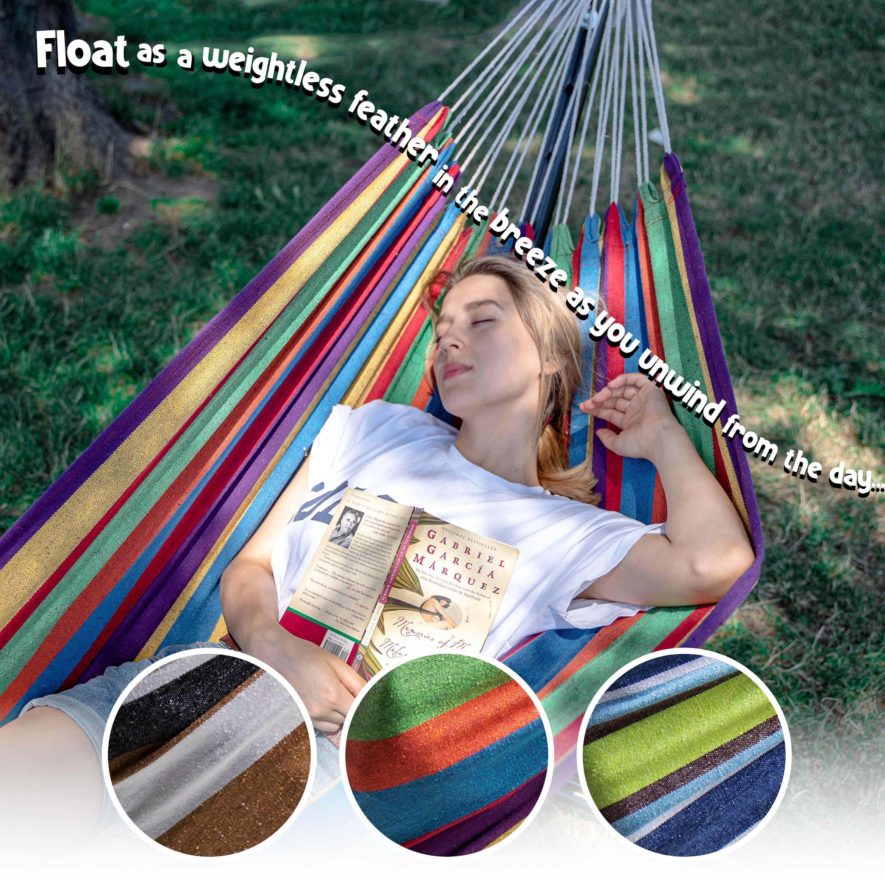 Caribbean Rainbow hammock view