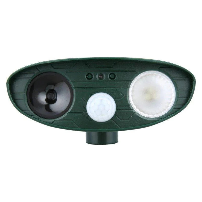 Ultrasonic deer deterrent