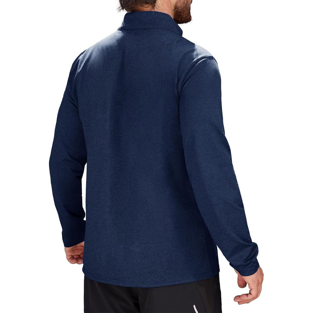 ActiveWear | Men's Long Sleeve Athletic Shirt with Breathable Fleece | Lightweight Comfort for All Seasons 7