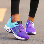 Shock-Absorbing Cushioned Sneakers — Lightweight