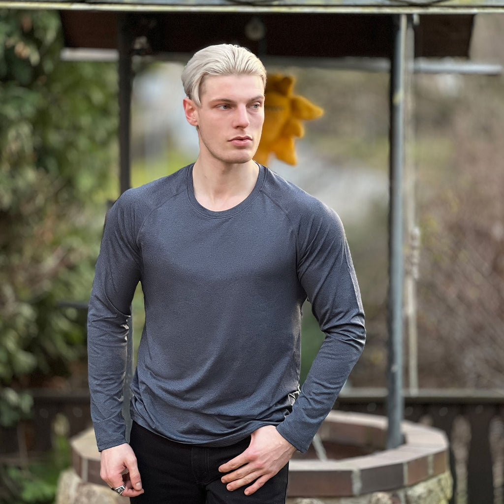 Active Gear | Men's Quick-Dry Long Sleeve Shirt with UPF 80+ Protection | Comfortable Fit for Outdoor Adventures 3