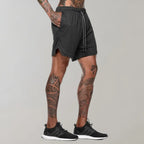 Activewear | Men's Gym Shorts with Zipper Pocket & Comfortable Fit for Enhanced Performance