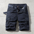 Adventure Ready | Men's Cargo Shorts with Six Pockets | Comfortable Cotton Fit for Outdoor Activities