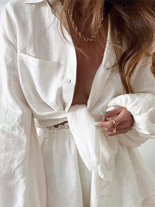 Aegean | Double Lined Matching Set | Co-Ord