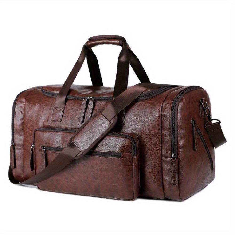 Aiden Collection | Men's Duffle Bag with Large Capacity & Adjustable Strap | Ideal for Travel and Daily Use