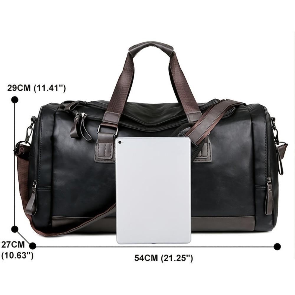 Aiden Collection | Men's Duffle Bag with Large Capacity & Adjustable Strap | Ideal for Travel and Daily Use