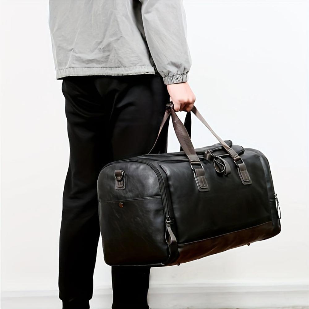 Aiden Collection | Men's Duffle Bag with Large Capacity & Adjustable Strap | Ideal for Travel and Daily Use