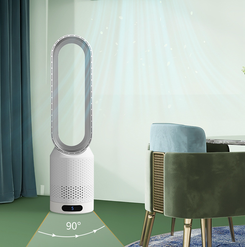 3-in-1 Personal Air Cooler — Fan, Filter & Oscillation
