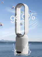 3-in-1 Personal Air Cooler — Fan, Filter & Oscillation