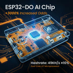 ESP32 Crypto Miner — 2.8" Display Hobby Mining Device