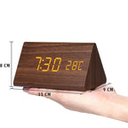 LED alarm clock detail
