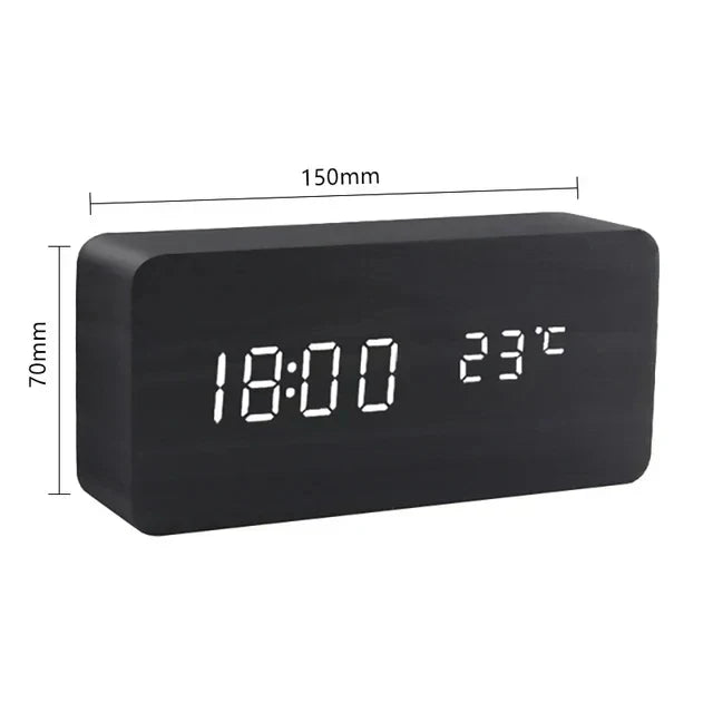 LED alarm clock lifestyle