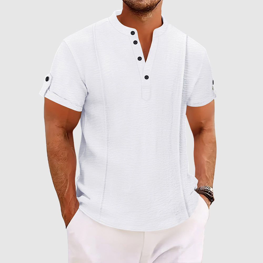 Women's Alessandro Veneti Coastal Breeze Shirt | Satin-like poly-blend for superior comfort 4