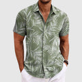 Women's Alessandro Veneti Palm Whisper Shirt | Innovative linen-poly blend for superior breathabi 0