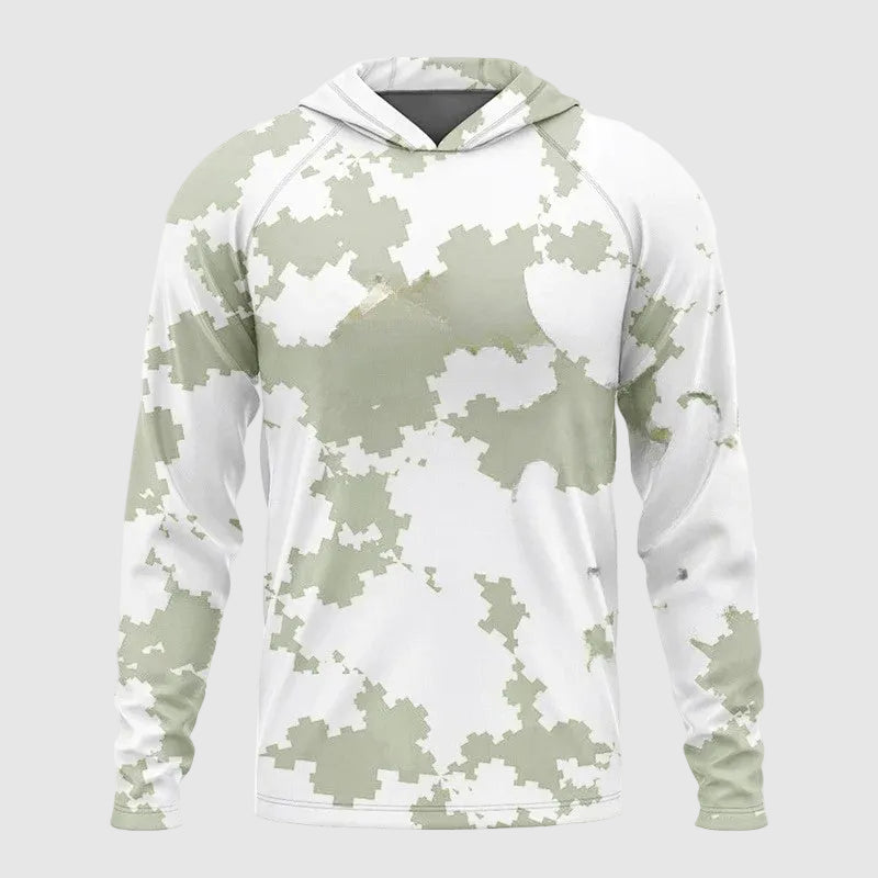 Women's Alessandro Veneti Urban Camo Hooded Shirt | Neckline: Hooded neckline 2