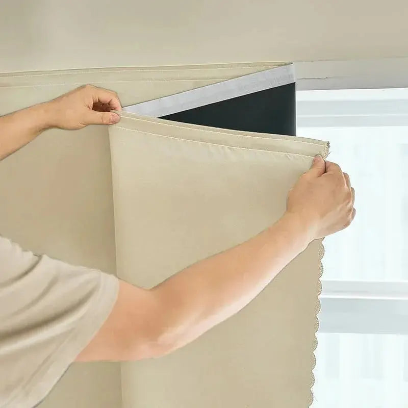 Portable blackout curtain Beige