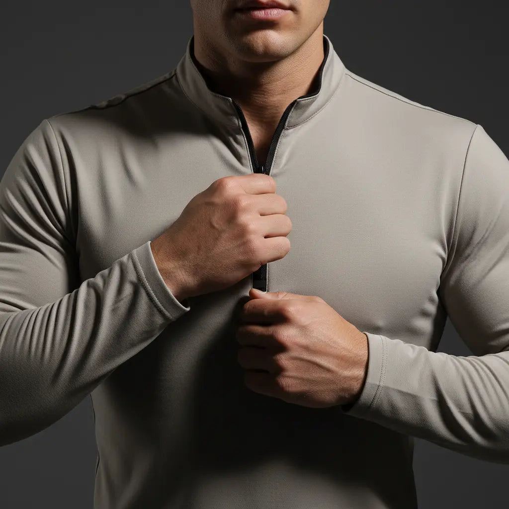 Women's Ascent Half-Zip | Stretch fabric for unrestricted movement 7
