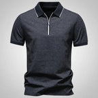 Women's Ashford Zip Polo | Cotton-polyester blend for breathability 0