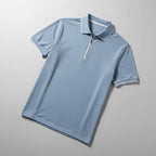 Women's Ashford Zip Polo | Cotton-polyester blend for breathability 7