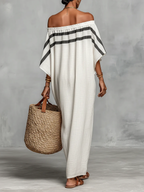 Aveline | Maxi Dress with Batwing Sleeves for Effortless Elegance | Long Dress for Women