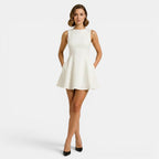 Women's Dress with A-Line Fit & Lightweight Fabric | Elegant Summer Mini Dress for All-Day Comfort