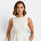 Women's Dress with A-Line Fit & Lightweight Fabric | Elegant Summer Mini Dress for All-Day Comfort