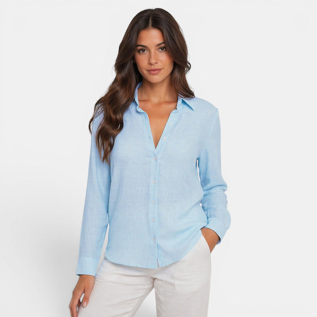 Women's Shirt with Lightweight Comfort | Versatile Blouse for Effortless Style