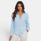 Women's Shirt with Lightweight Comfort | Versatile Blouse for Effortless Style