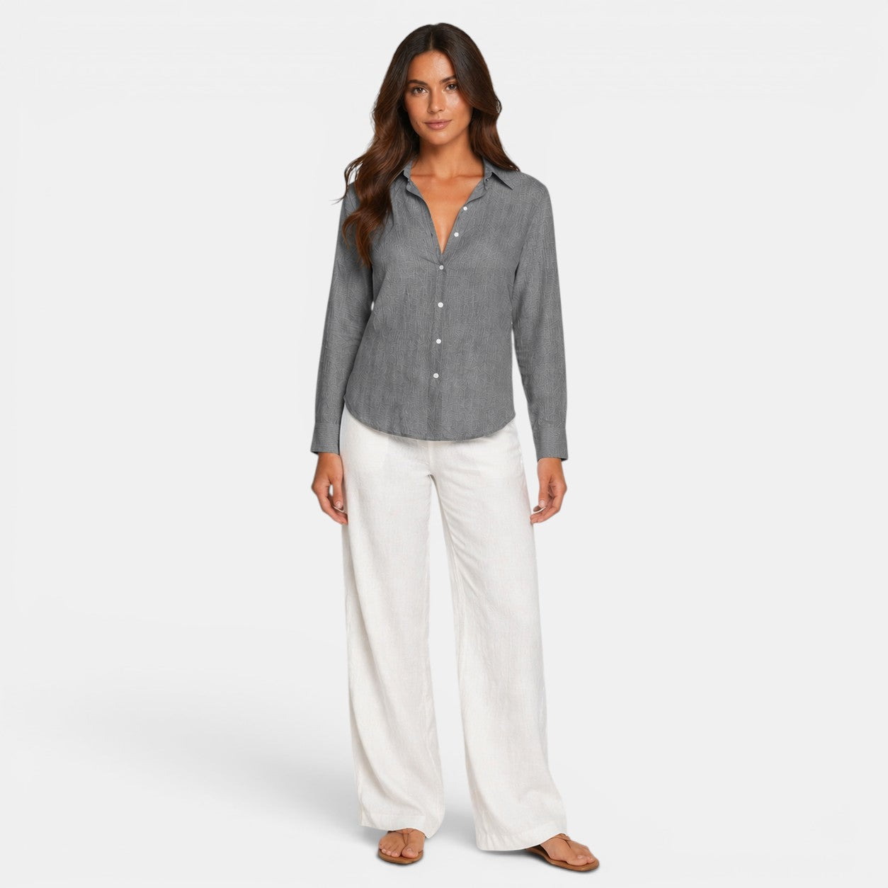 Women's Shirt with Lightweight Comfort | Versatile Blouse for Effortless Style