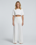 Bella Collection | Two-Piece Set with Crop Top & Wide-Leg Trousers | Effortless Style for Any Occasion