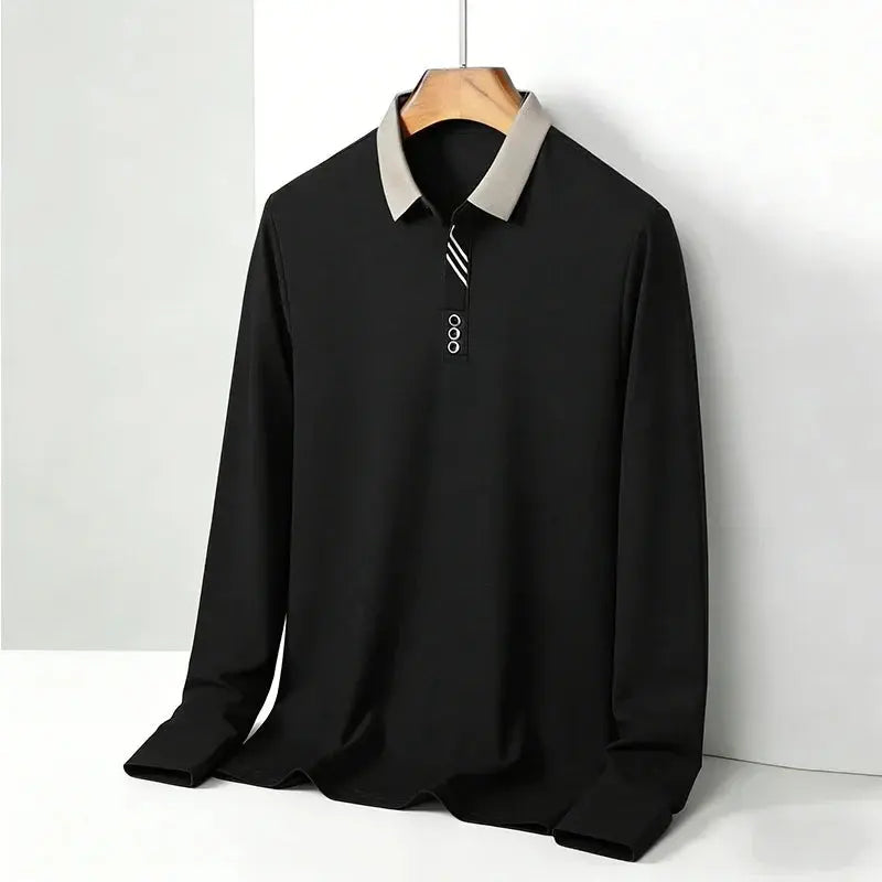 Women's Belmont Long-Sleeve Polo Shirt | Lightweight and breathable knit fabric 11