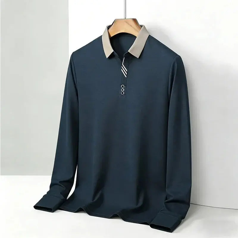 Women's Belmont Long-Sleeve Polo Shirt | Lightweight and breathable knit fabric 4