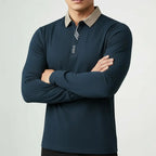 Women's Belmont Long-Sleeve Polo Shirt | Lightweight and breathable knit fabric 6