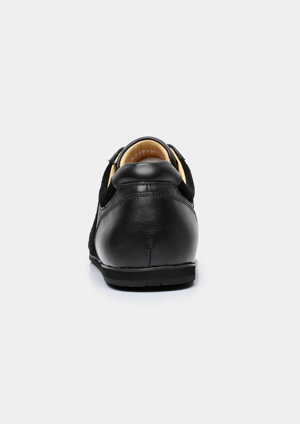 Women's Black Retro Hybrid Suede Leather Runner 6