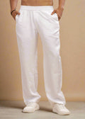 Breeze | Men's Casual Pants with Full Elastic Waistband | Lightweight Linen Trousers for Ultimate Comfort