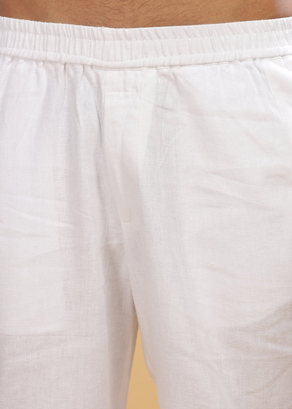Breeze | Men's Casual Pants with Full Elastic Waistband | Lightweight Linen Trousers for Ultimate Comfort