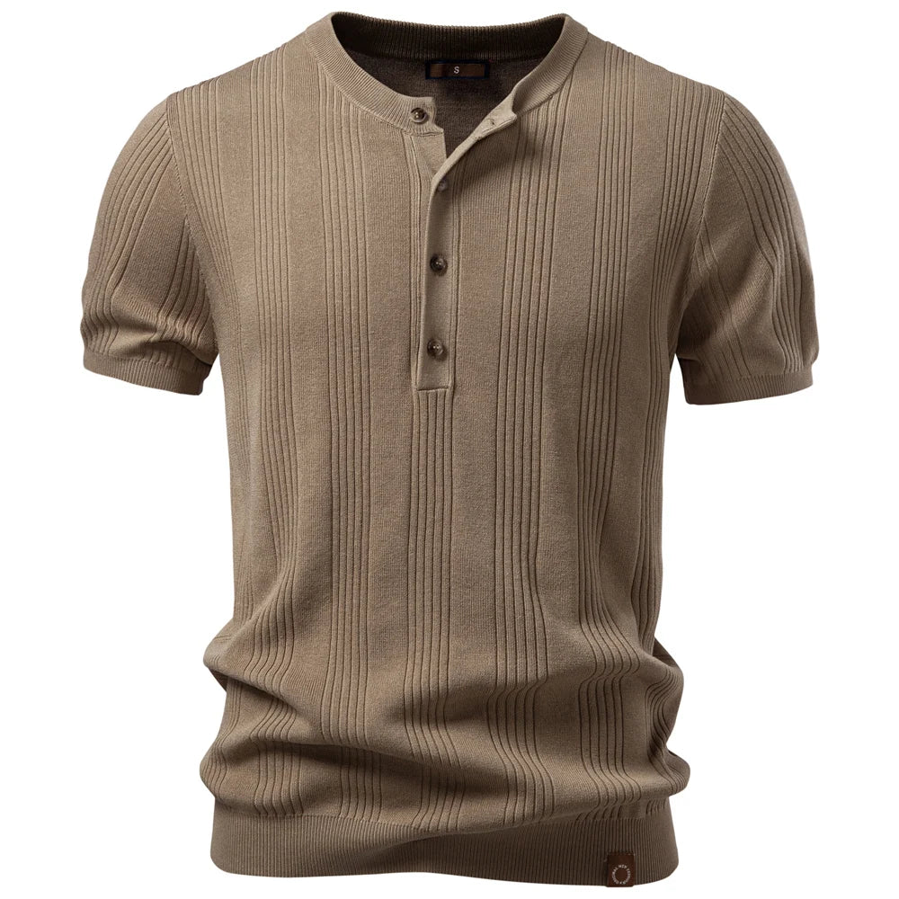 Caelric | Women's Top with Textured Knit Design | Tailored Fit for Effortless Style