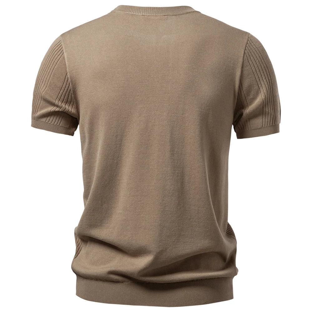 Caelric | Women's Top with Textured Knit Design | Tailored Fit for Effortless Style