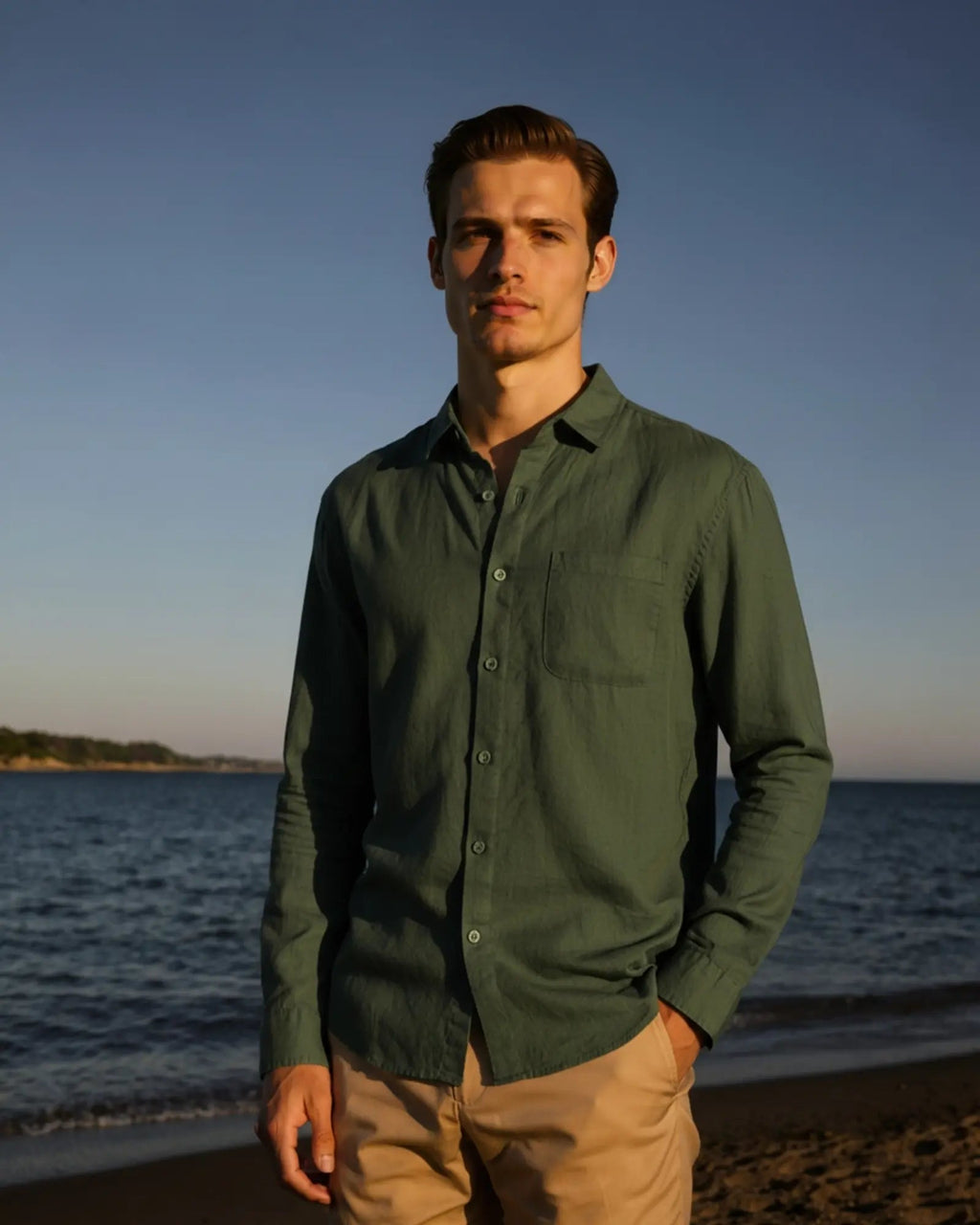 Women's Cape Town - 100% Linen Shirt 7