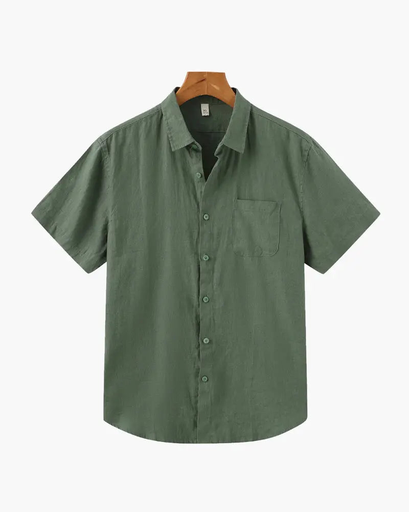 Women's Cape Town - Linen Shirt (Shortsleeve) 8