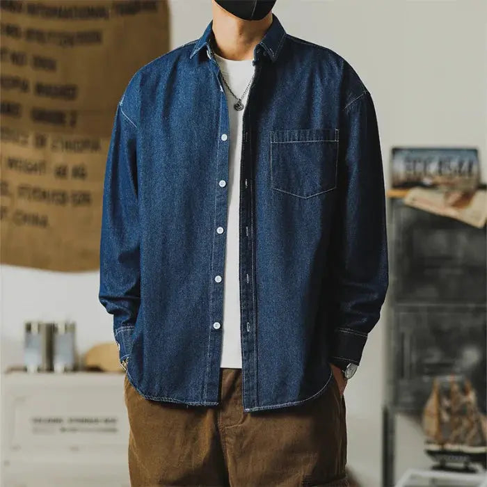 Women's Carter Denim Shirt | Durable 4