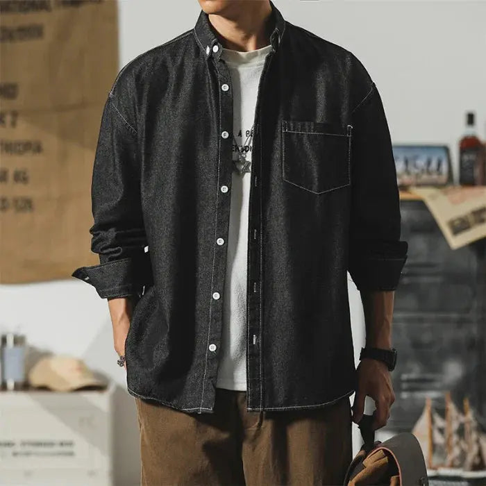 Women's Carter Denim Shirt | Durable 5