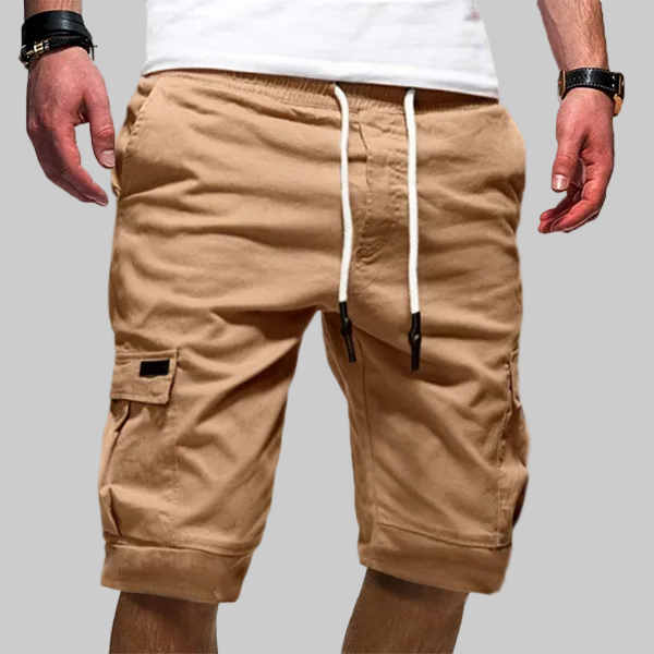 Casual Cargo Shorts | Men's Cargo Shorts with Adjustable Drawstring | Versatile Pockets for Everyday Comfort