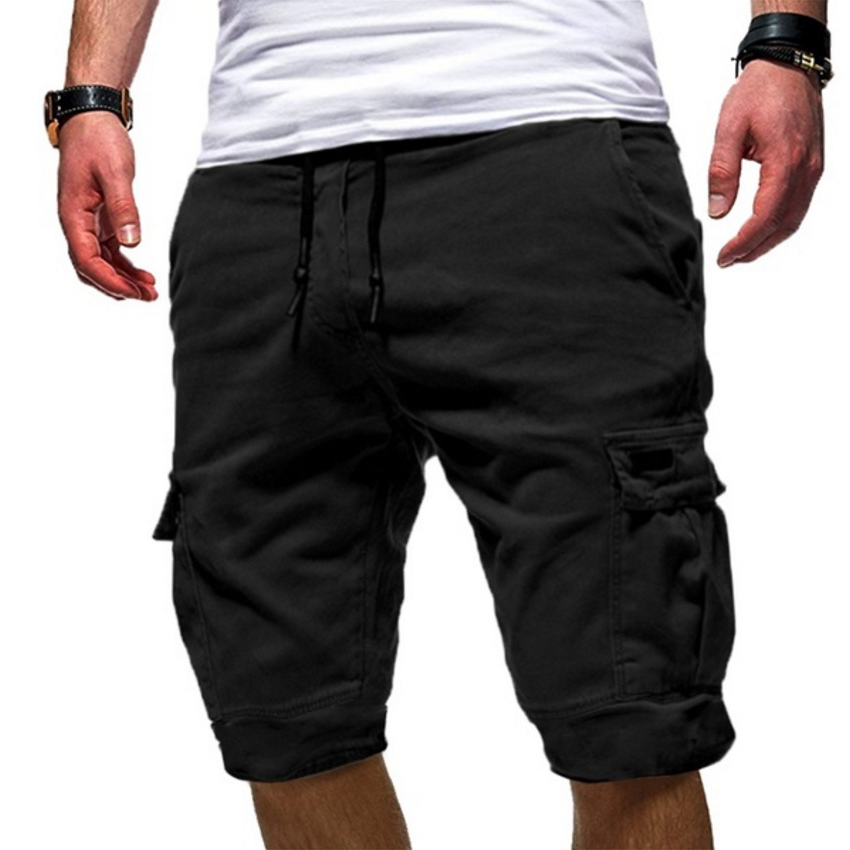 Casual Cargo Shorts | Men's Cargo Shorts with Adjustable Drawstring | Versatile Pockets for Everyday Comfort