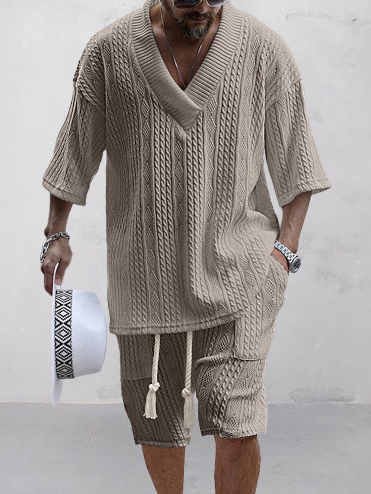 Casual Collection | Cable Knit Matching Set | Comfortable Everyday Style